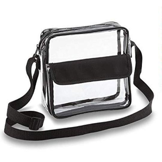 Clear Crossbody Messenger Shoulder Bag Bags & Travel - DailySale