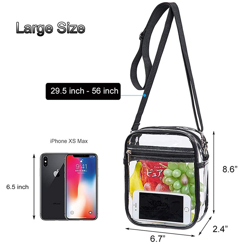 Clear Crossbody Purse Bag Bags & Travel - DailySale