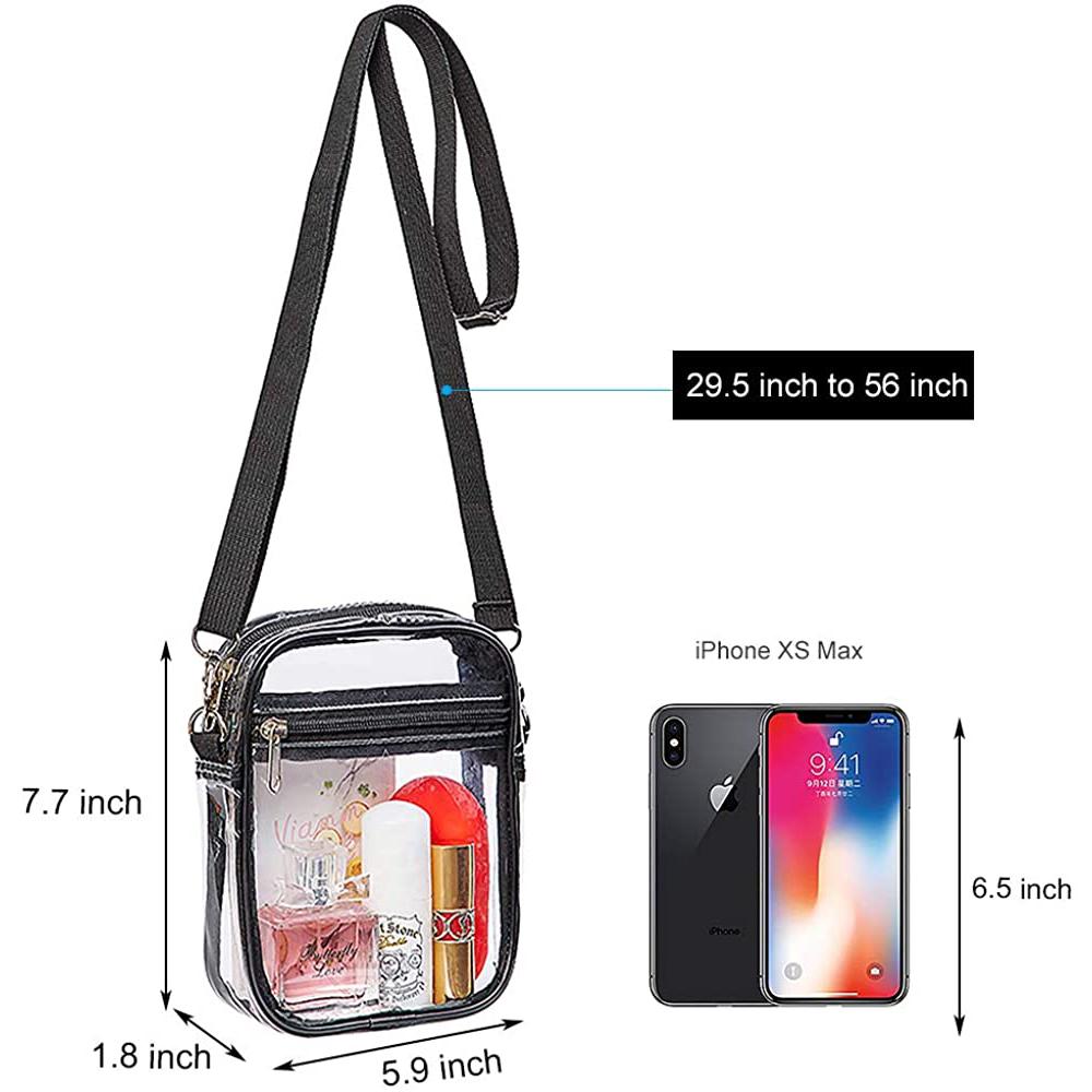 Clear Crossbody Purse Bag Bags & Travel - DailySale