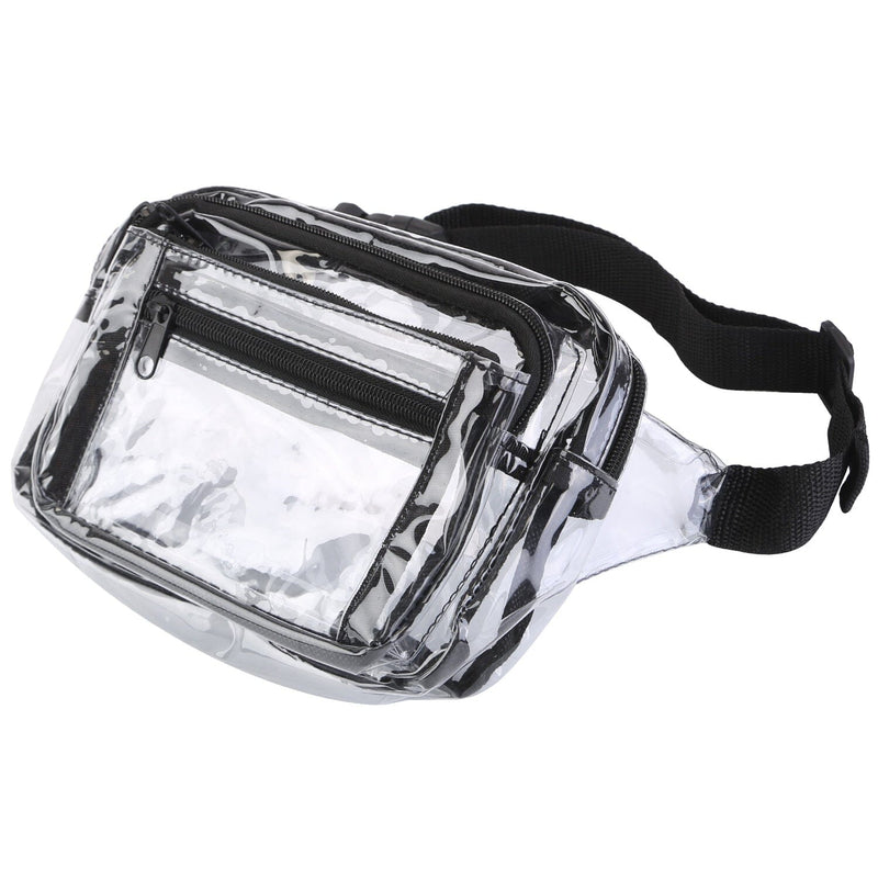 Clear Fanny Pack Unisex Transparent Waist Pouch Belt Bag Bags & Travel - DailySale