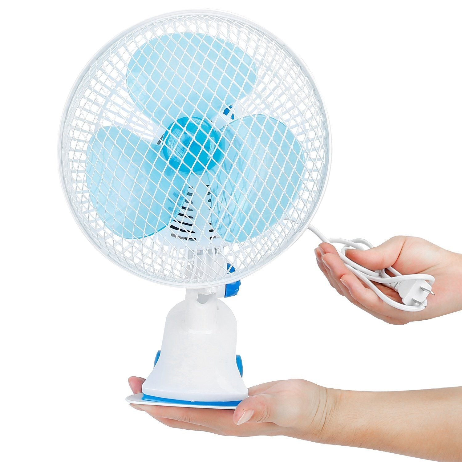 Clip-On 2 Speeds Quiet Clamp Fan Household Appliances - DailySale