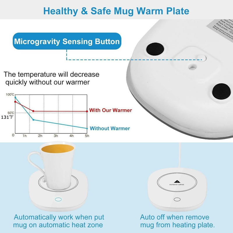 Coffee Mug Warmer Electric Heater Pad Kitchen & Dining - DailySale