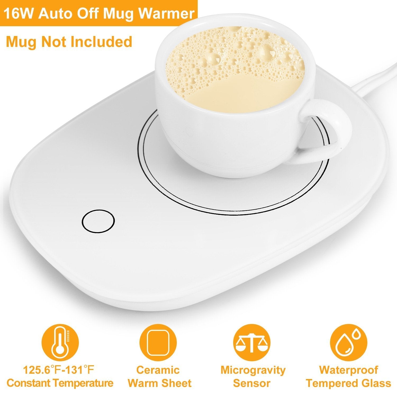 Coffee Mug Warmer Electric Heater Pad Kitchen & Dining - DailySale