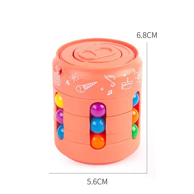 Coke Rubik's Cube Fingertip Rotating Roller Toy Toys & Games - DailySale