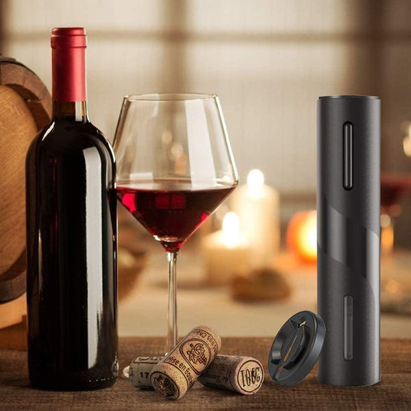 Cokunst Automatic Electric Wine Bottle Corkscrew Opener with Foil Cutter Kitchen & Dining - DailySale