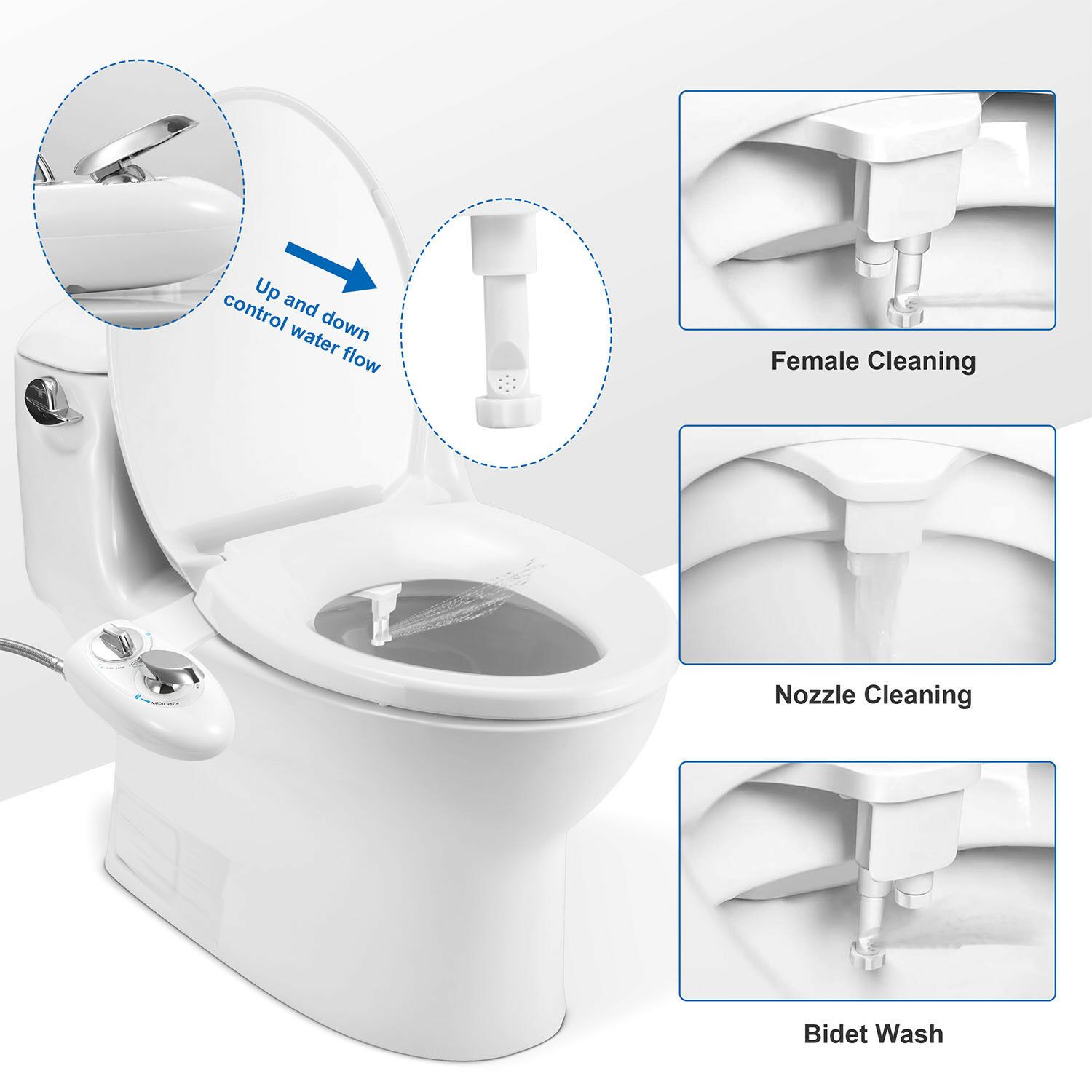 Cold Water Spray Bidet Self-Cleaning Bath - DailySale