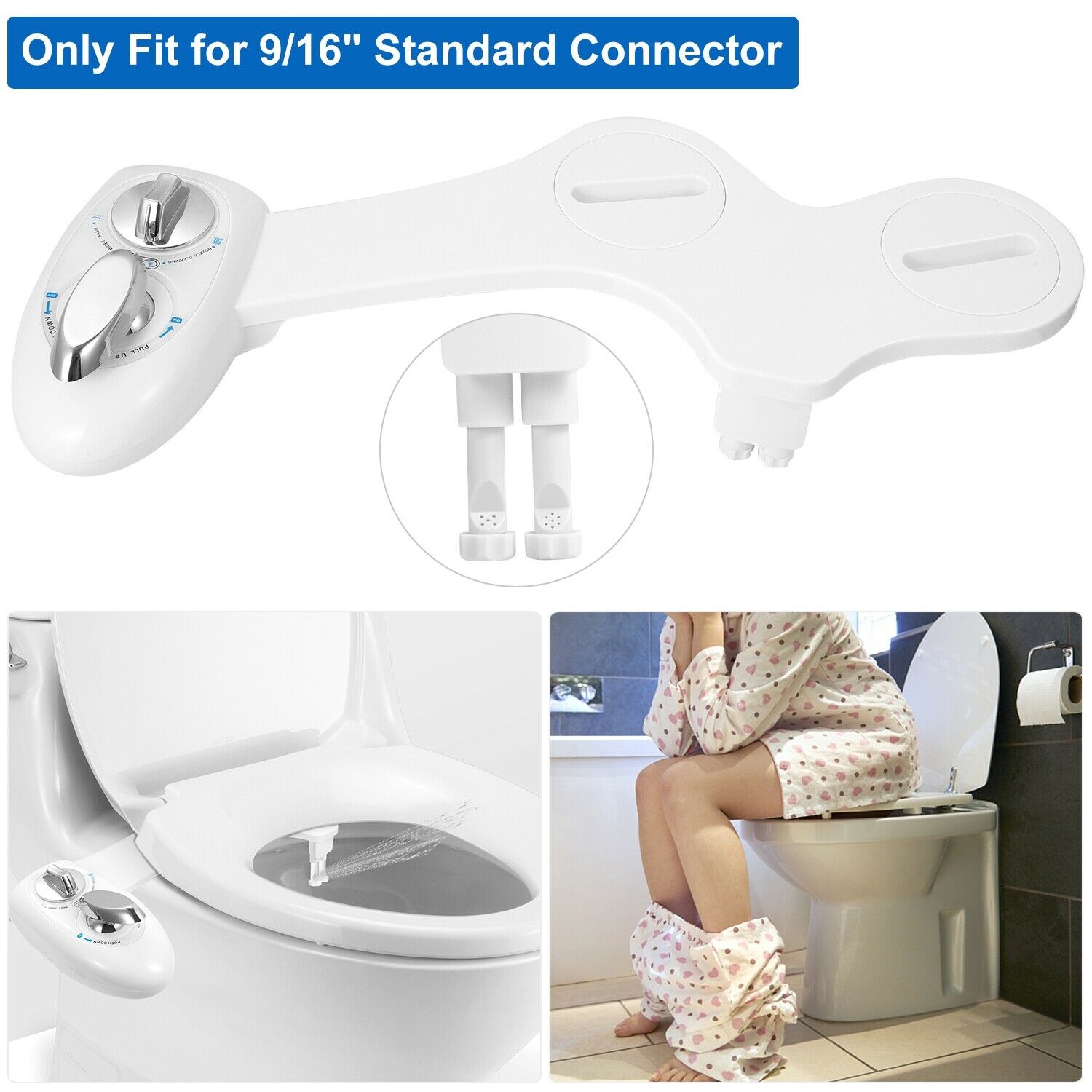 Cold Water Spray Bidet Self-Cleaning Bath - DailySale