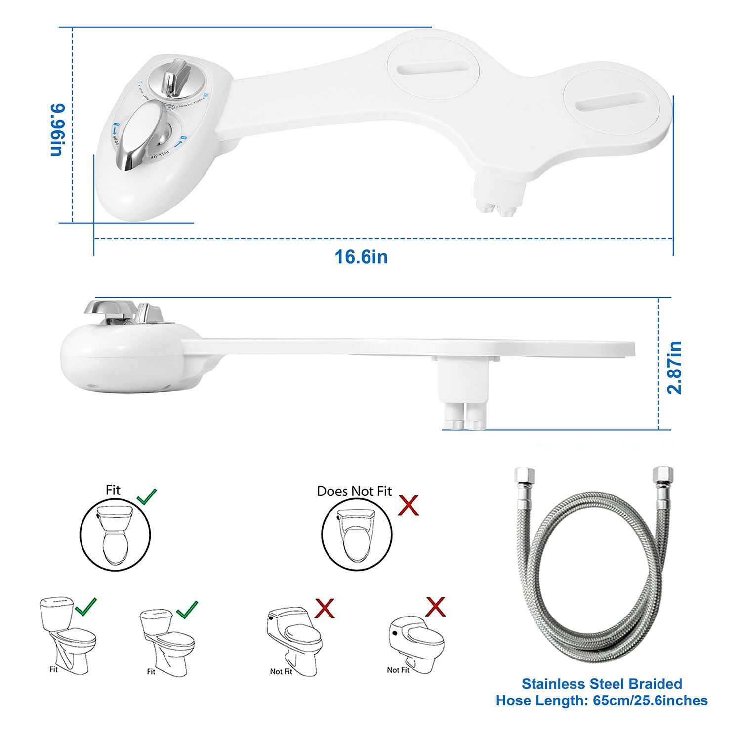 Cold Water Spray Bidet Self-Cleaning Bath - DailySale