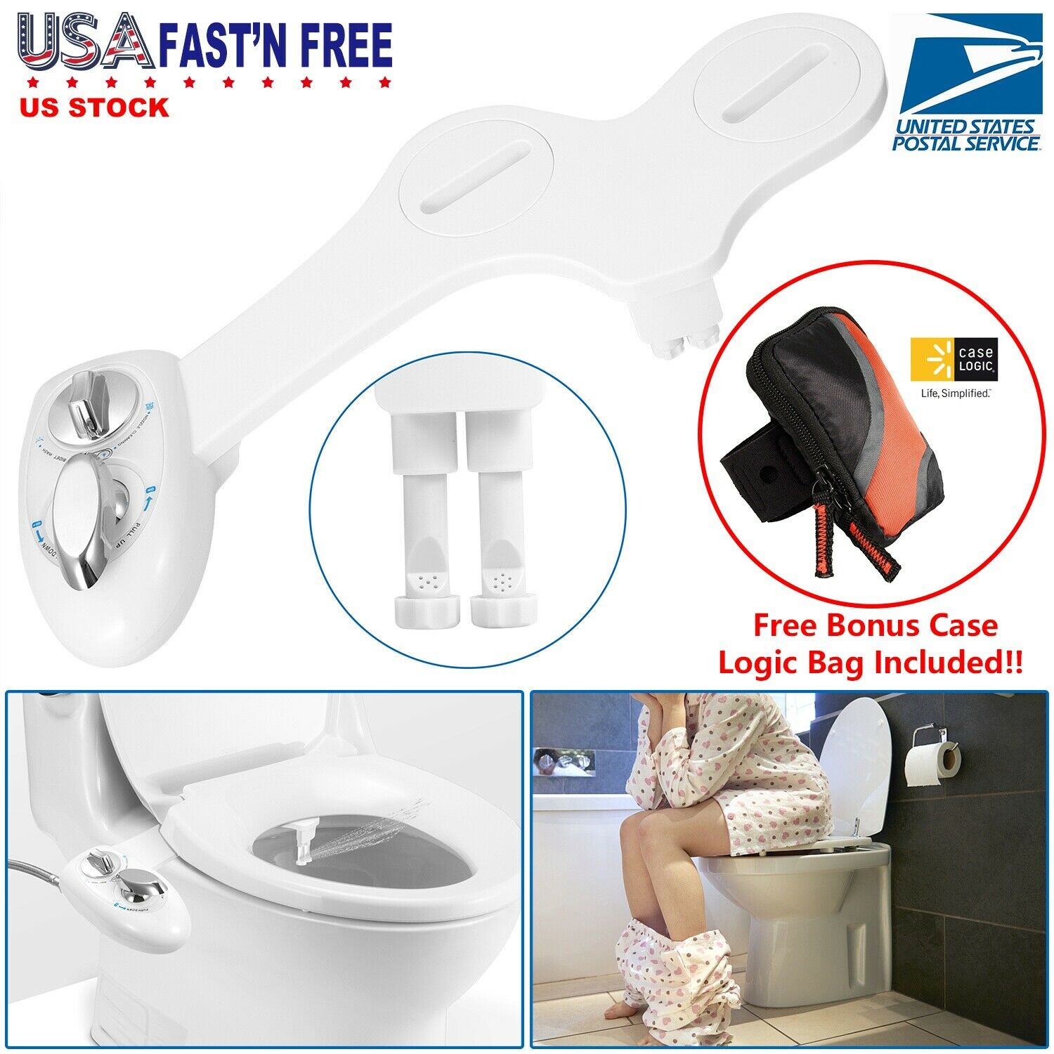 Cold Water Spray Bidet Self-Cleaning Bath - DailySale