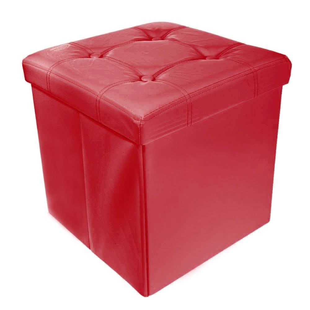 Collapsible Storage Ottoman & Foot Rest Furniture & Decor - DailySale
