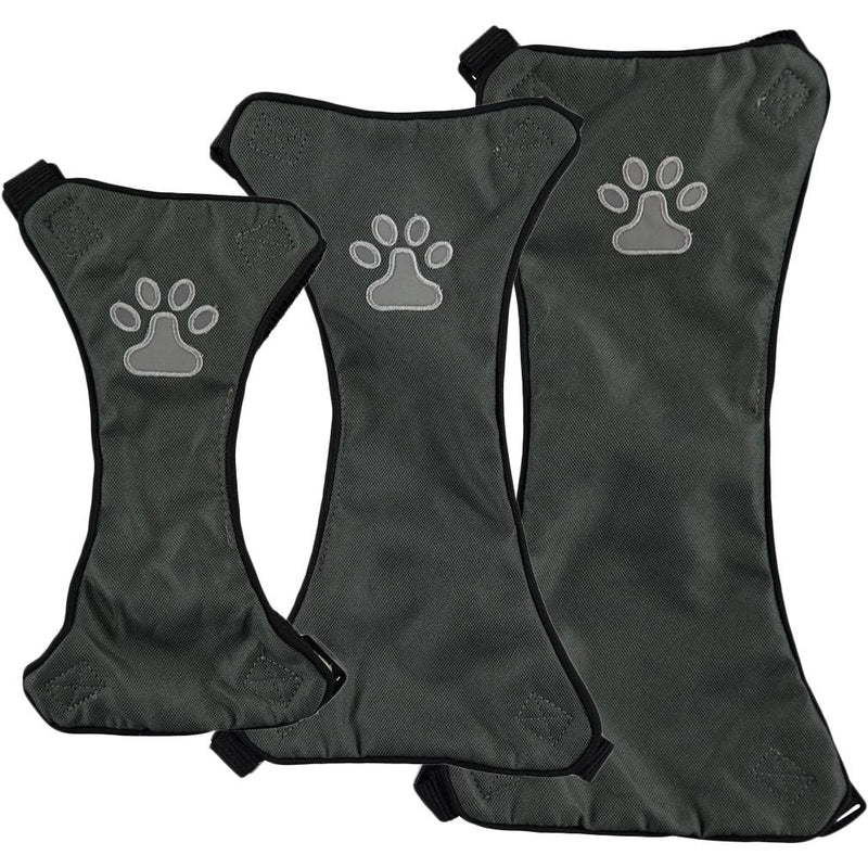 Comfort Soft Adjustable Harness Outer Vest with Soft Handle Pet Supplies L Gray - DailySale