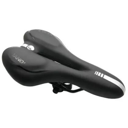 Comfortable Bike Seat - Bicycle Saddle Padded Waterproof Sports & Outdoors Black - DailySale