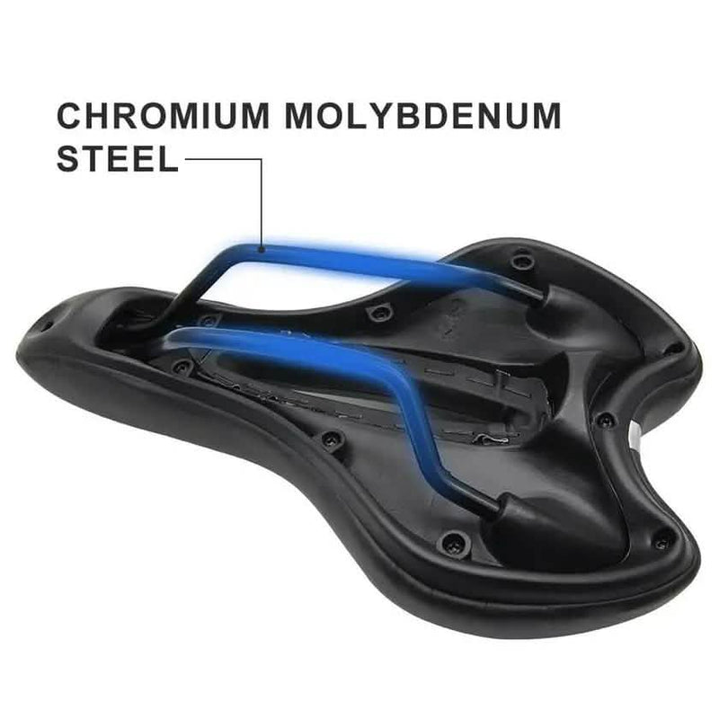 Comfortable Bike Seat - Bicycle Saddle Padded Waterproof Sports & Outdoors - DailySale