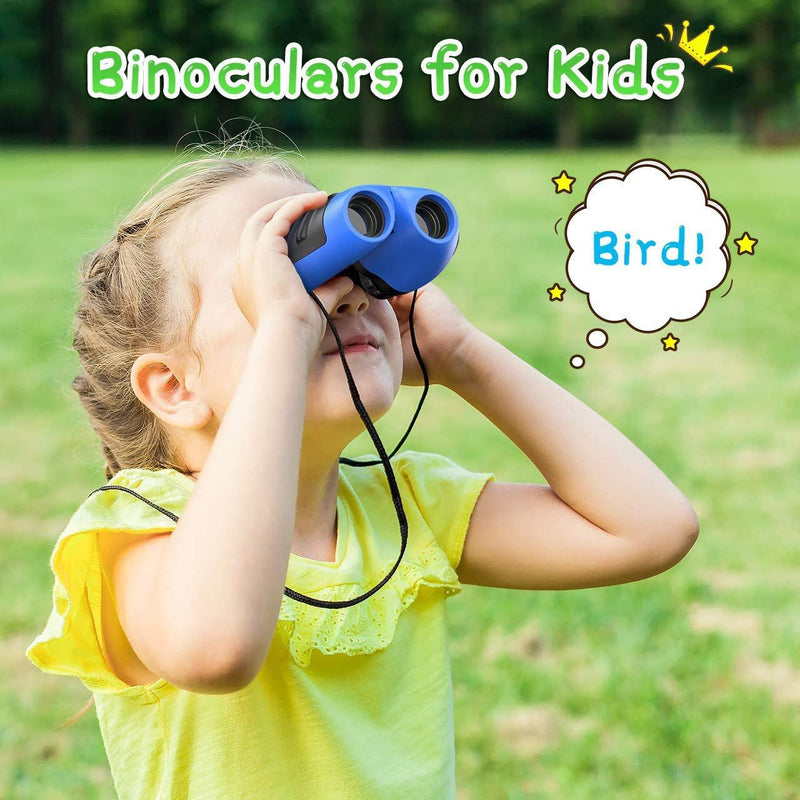 Compact High Resolution Shockproof Binoculars for Kids
