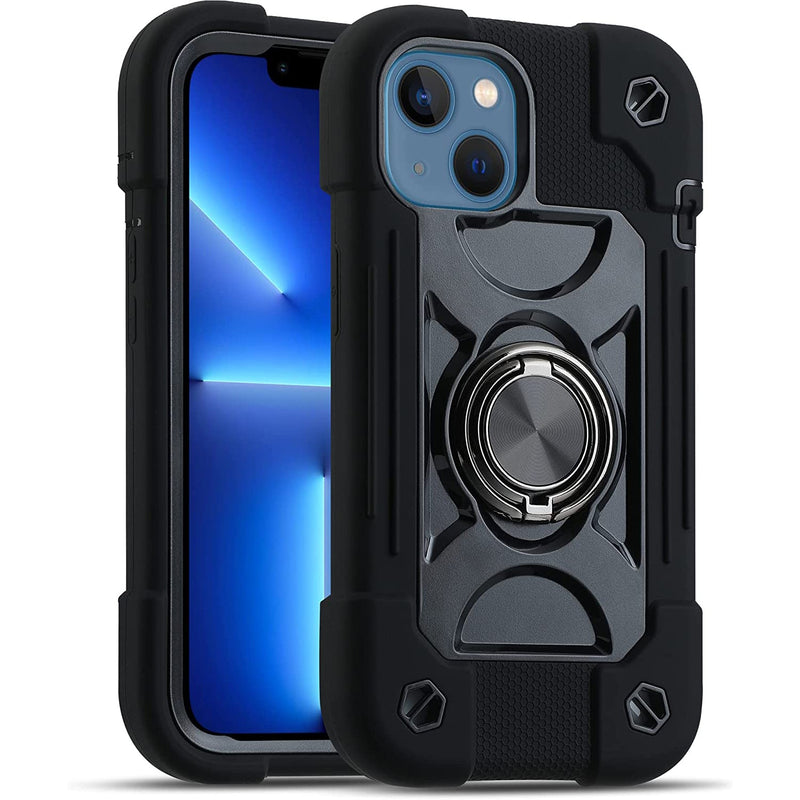 Compatible with iPhone 14 Case - Assorted Styles Mobile Accessories iPhone 14 Black - DailySale