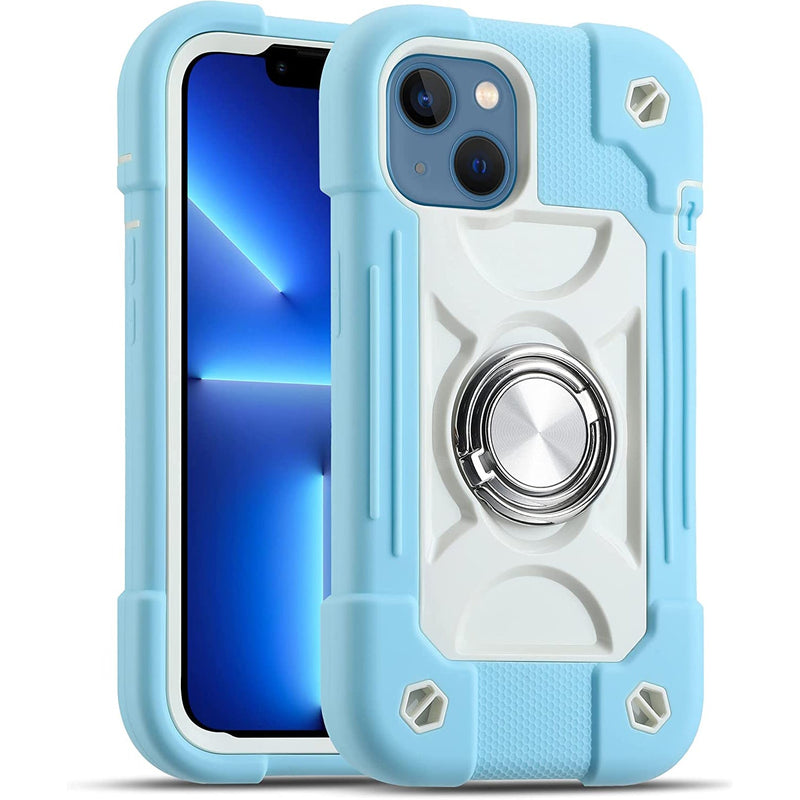 Compatible with iPhone 14 Case - Assorted Styles Mobile Accessories iPhone 14 Ice Blue - DailySale