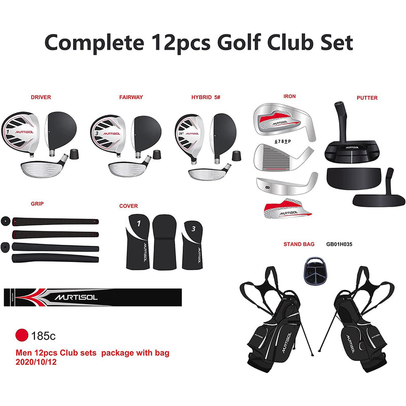 Complete Men's Golf Club Package Sets