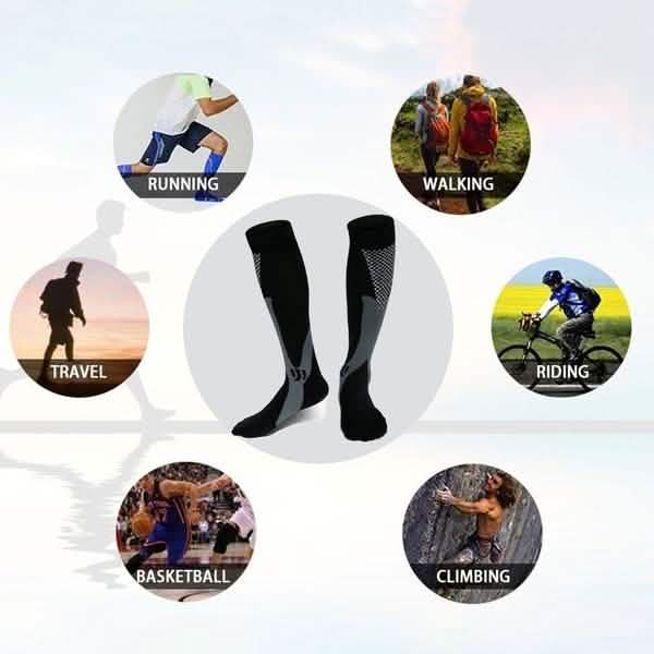 Compression Running Socks for Men and Women Wellness & Fitness - DailySale
