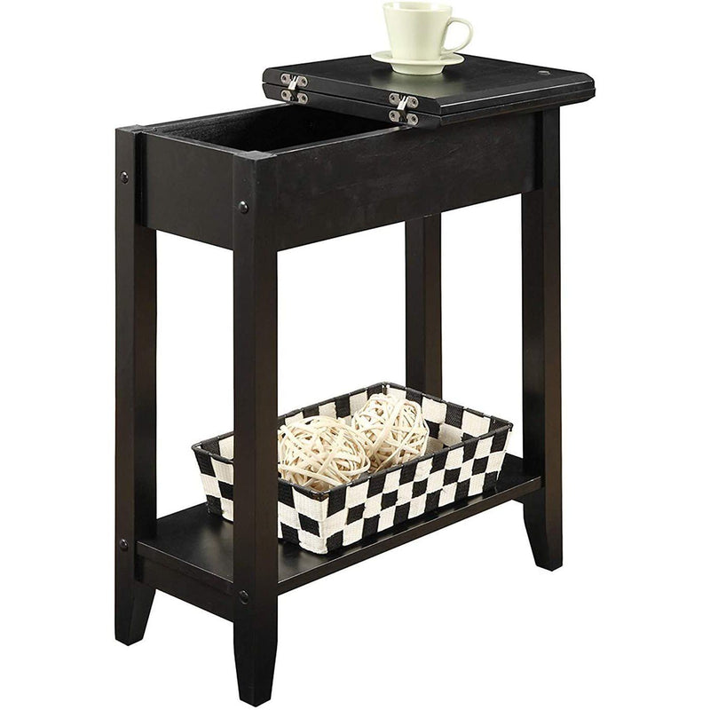 Convenience Concepts American Heritage Flip Top End Table Furniture & Decor - DailySale
