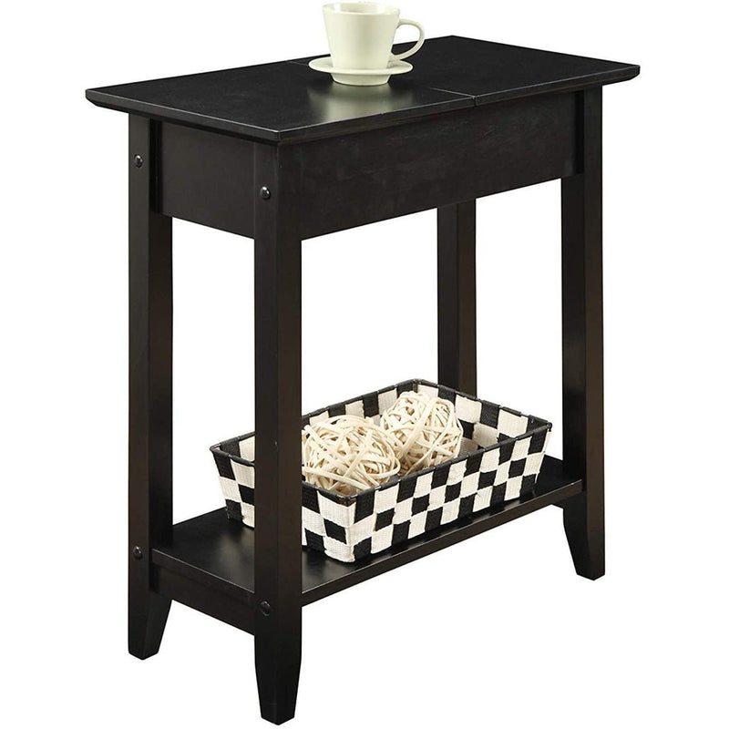 Convenience Concepts American Heritage Flip Top End Table Furniture & Decor - DailySale