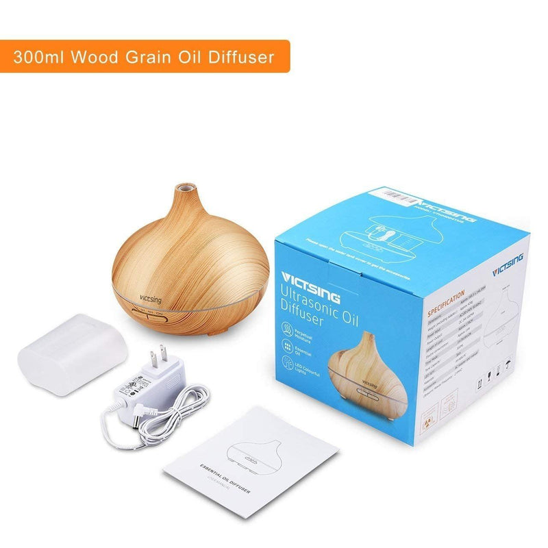 Cool Mist Humidifier Ultrasonic Aromatherapy Diffuser Wellness & Fitness - DailySale