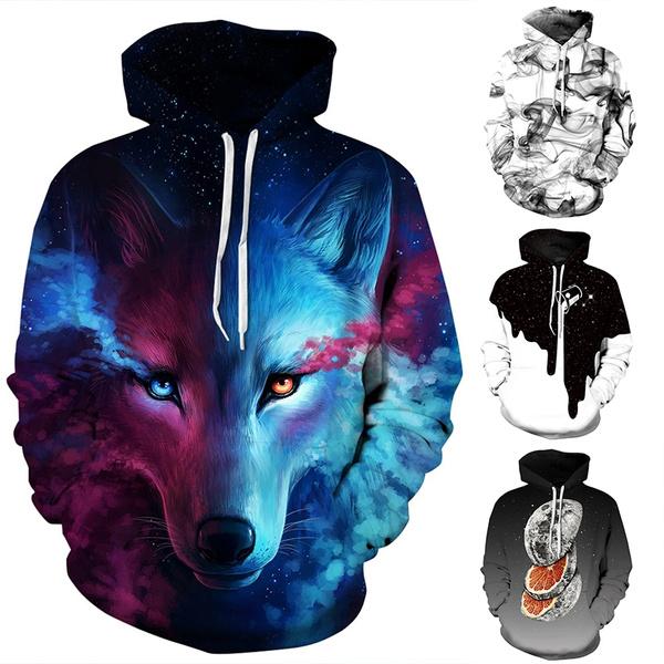 Cool Print Autumn Winter Hoodie Men's Clothing - DailySale