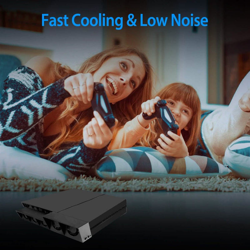 Cooling Fan Fit For PS4 Gaming Console Video Games & Consoles - DailySale