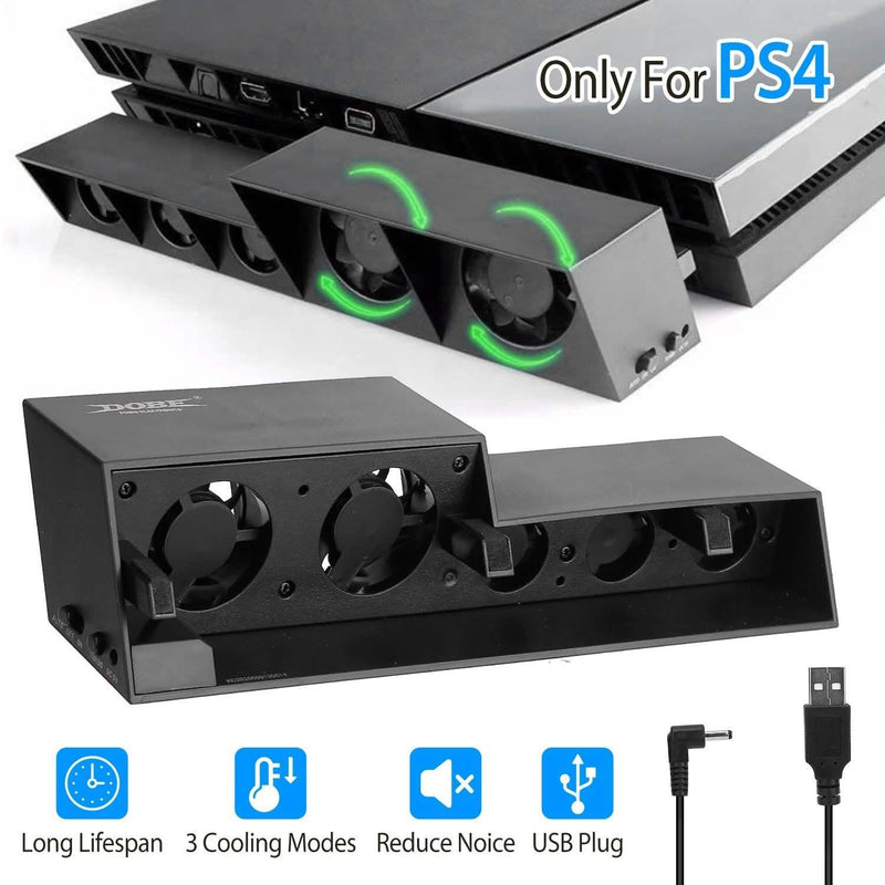 Cooling Fan Fit For PS4 Gaming Console Video Games & Consoles - DailySale