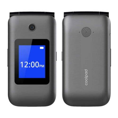 COOLPAD Belleza 3321 CP3321AT T-MOBILE GSM Unlocked 8GB 4G LTE Flip Phone Cell Phones - DailySale
