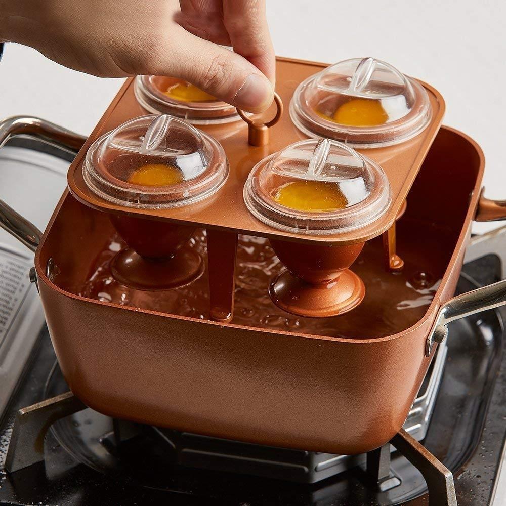 Copper Chef Eggs X-Large - Copper Chef Egg Cooker Kitchen Essentials - DailySale