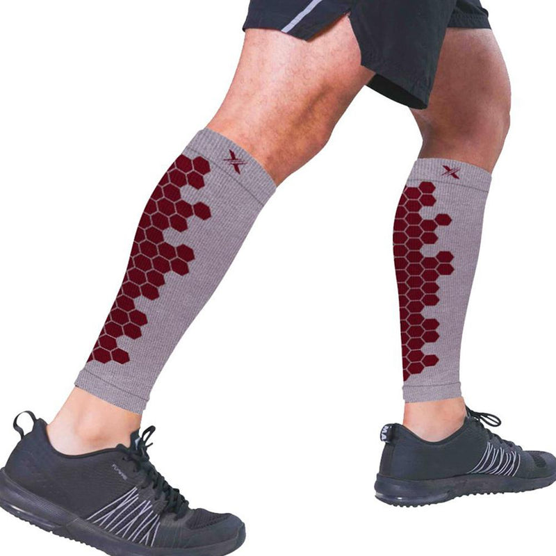 Copper Infused High Performance Compression and Support Calf Sleeves