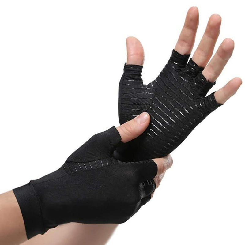 Copper Infused Therapeutic Compression Gloves For Men And Women Wellness & Fitness - DailySale