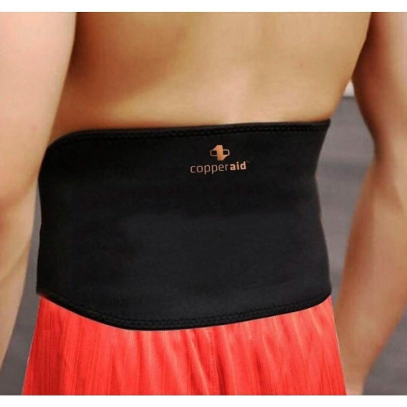 CopperAid Lower Back Support with Hot/Cold Beaded Gel Pack Wellness & Fitness - DailySale