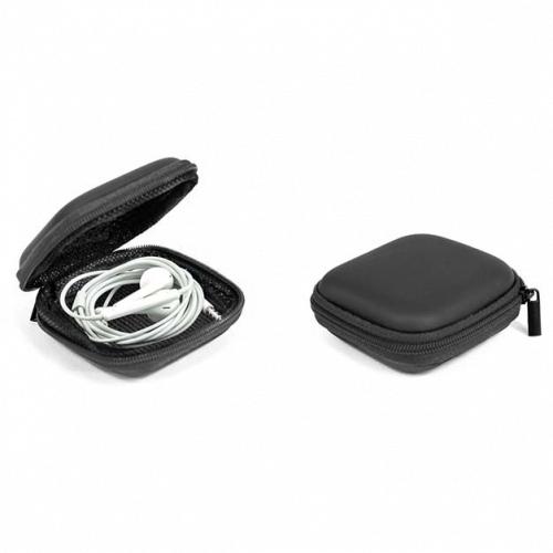 Cord Keeper Zipper Pouch Gadgets & Accessories Black - DailySale