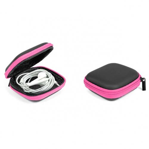 Cord Keeper Zipper Pouch Gadgets & Accessories Pink - DailySale