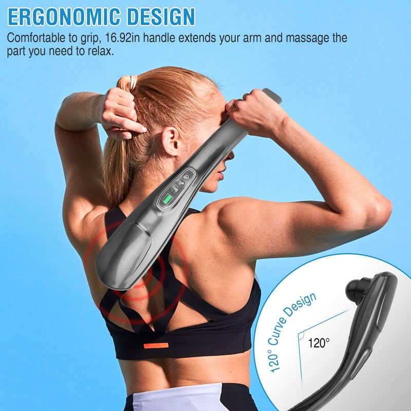 Cordless Handheld Back Massager Wellness - DailySale