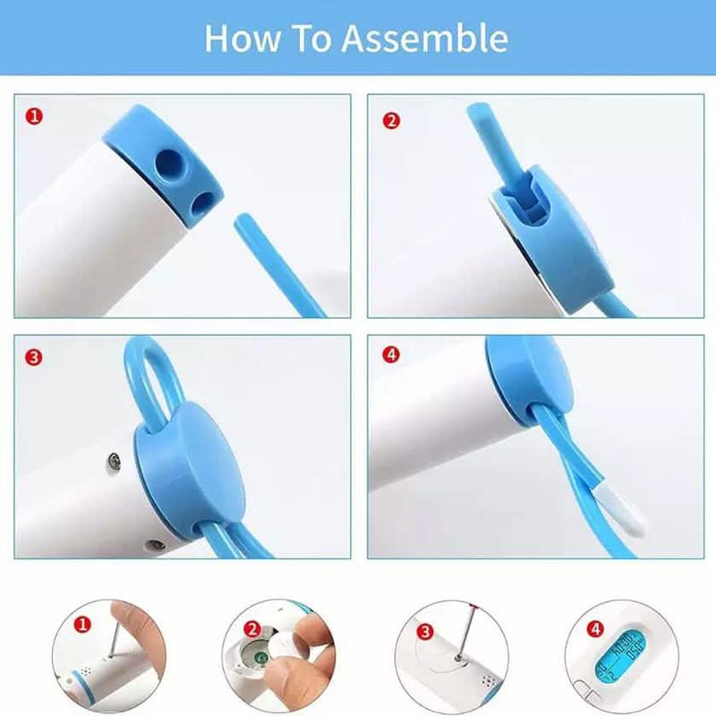 Cordless Weighted Jump Rope Digital Smart Skipping Jump Ropes with Counter Fitness - DailySale