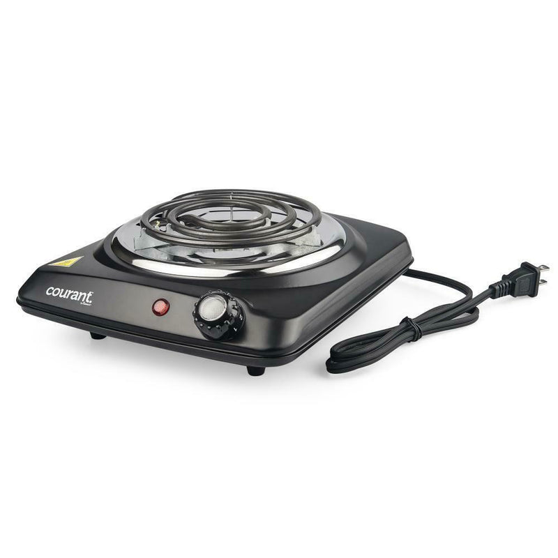 Courant 1000 Watts Electric Single Burner, Black Kitchen & Dining - DailySale
