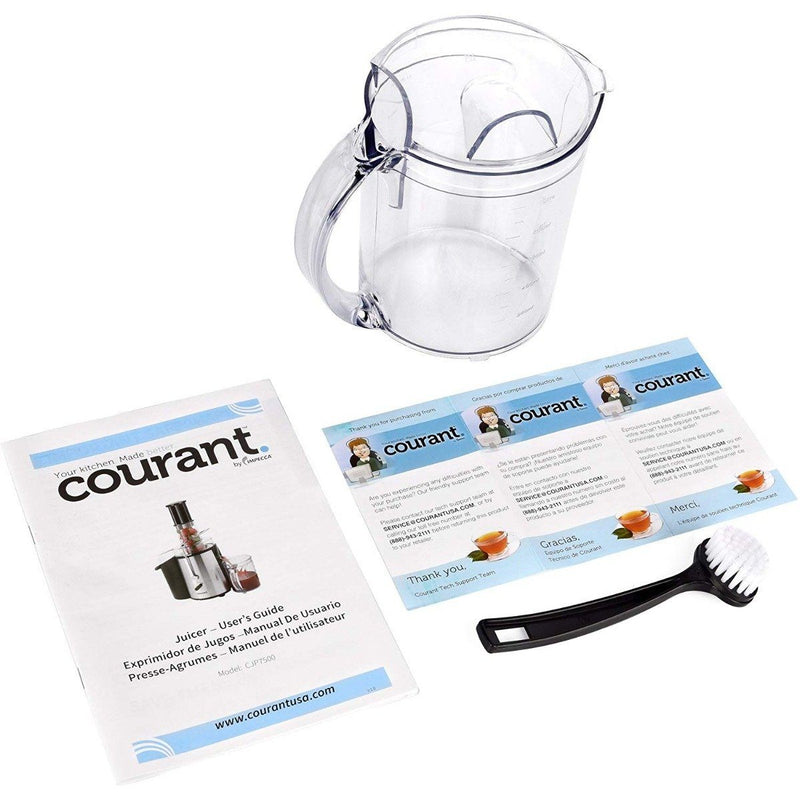 Courant Juice Extractor with 1.8L Extra Large Pulp Bin Kitchen Essentials - DailySale