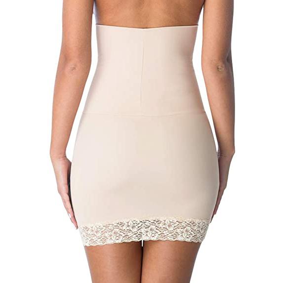 Cover Girl Shapewear Paris Firm Control Half Slip Shaper with Lace for