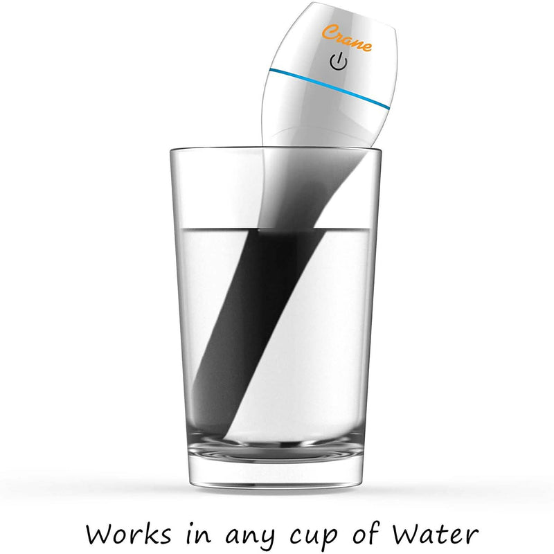 Crane USA INC EE-5950 Travel Ultrasonic Cool Mist Humidifier Wellness - DailySale
