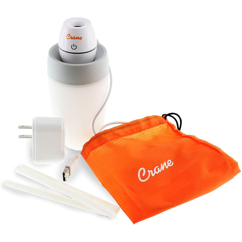 Crane USA INC EE-5950 Travel Ultrasonic Cool Mist Humidifier Wellness - DailySale