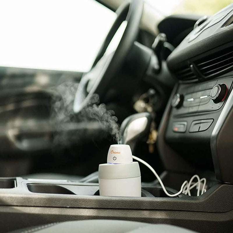 Crane USA INC EE-5950 Travel Ultrasonic Cool Mist Humidifier Wellness - DailySale