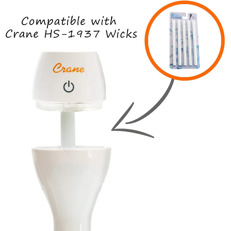 Crane USA INC EE-5950 Travel Ultrasonic Cool Mist Humidifier Wellness - DailySale