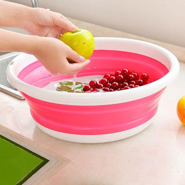 Creative Collapsible Water Basin Portable Travel Basin Washing Tool Fashion Hobbies Bath - DailySale