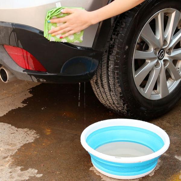 Creative Collapsible Water Basin Portable Travel Basin Washing Tool Fashion Hobbies Bath - DailySale