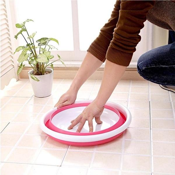 Creative Collapsible Water Basin Portable Travel Basin Washing Tool Fashion Hobbies Bath - DailySale