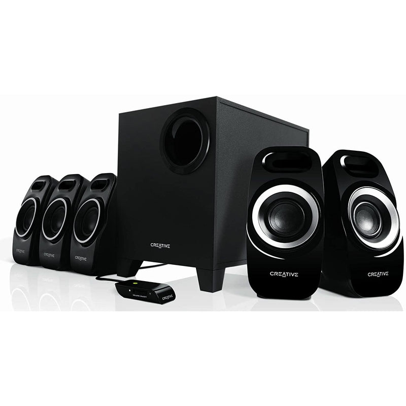 Creative Inspire T6300 5.1 Channel 22 Watt Subwoofer Speaker System Headphones & Speakers - DailySale