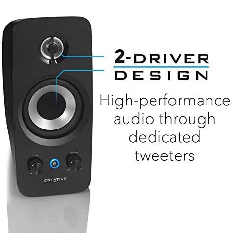 Creative T15 Wireless Bluetooth 2.0 Computer Speaker System Headphones & Speakers - DailySale