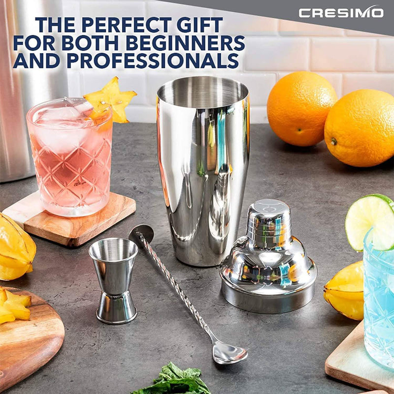 Cresimo 24 Ounce Cocktail Shaker Bar Set Kitchen & Dining - DailySale